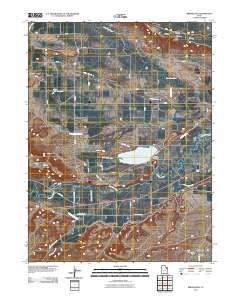 Bridgeland 2011 topographic map thumbnail