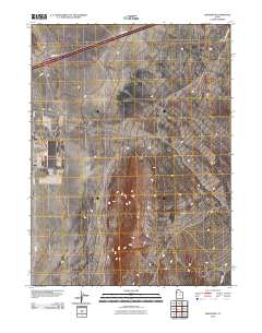 Aragonite 2010 topographic map thumbnail