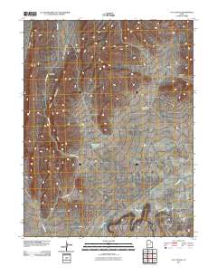 Cat Canyon 2011 topographic map thumbnail