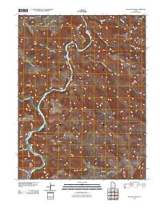 Butler Canyon 2011 topographic map thumbnail