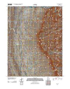 Cliff 2011 topographic map thumbnail