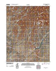 Cherry Creek 2010 topographic map thumbnail