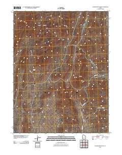 Conger Mountain 2010 topographic map thumbnail