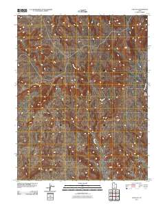 Cave Flat 2011 topographic map thumbnail