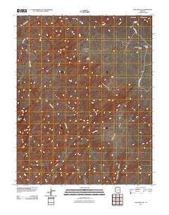 Chaiyahi Flat 2011 topographic map thumbnail