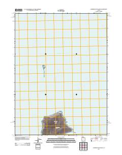 Carrington Island 2011 topographic map thumbnail