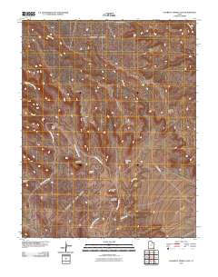 Cigarette Spring Cave 2010 topographic map thumbnail