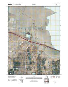 Burmester 2011 topographic map thumbnail