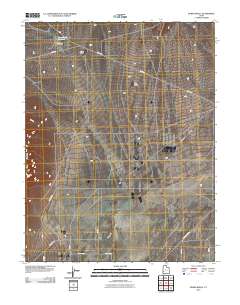 Burns Knoll 2010 topographic map thumbnail