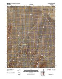 Deadman Point 2010 topographic map thumbnail