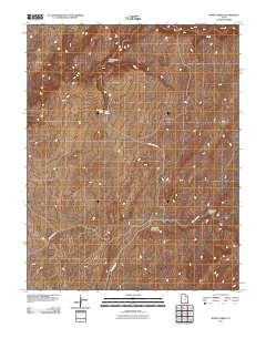Burnt Spring 2011 topographic map thumbnail