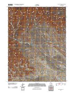 Calf Canyon 2011 topographic map thumbnail