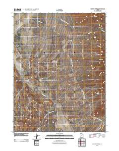 Coyote Springs 2010 topographic map thumbnail