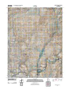 Crafts Lake 2010 topographic map thumbnail