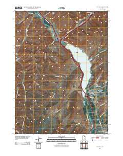 Coalville 2011 topographic map thumbnail