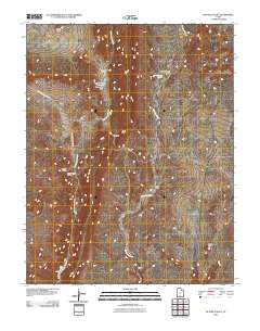 Butler Valley 2011 topographic map thumbnail