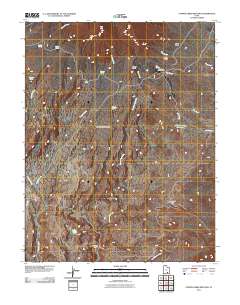 Copper Creek Benches 2011 topographic map thumbnail
