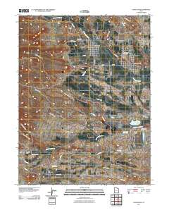 Castle Dale 2011 topographic map thumbnail