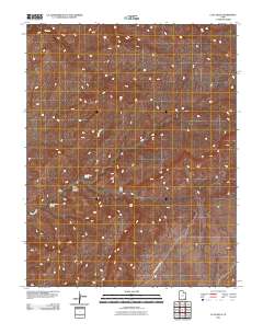 Clay Hills 2011 topographic map thumbnail