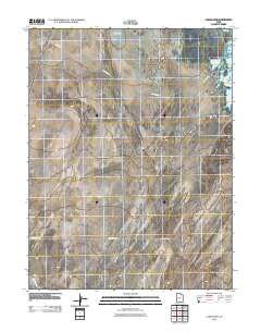 Clear Lake 2010 topographic map thumbnail