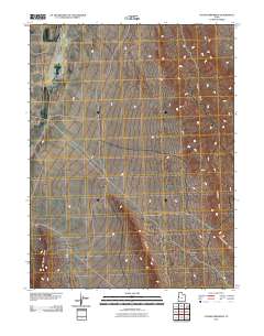Cockscomb Ridge 2011 topographic map thumbnail