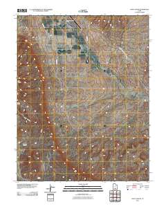 Dave Canyon 2011 topographic map thumbnail