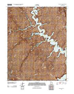 Davis Gulch 2011 topographic map thumbnail