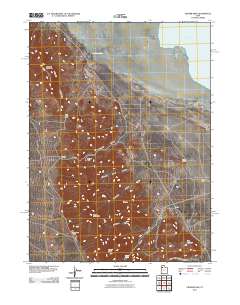 Craner Peak 2011 topographic map thumbnail