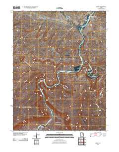 Dewey 2010 topographic map thumbnail