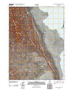 Dolphin Island West 2011 topographic map thumbnail