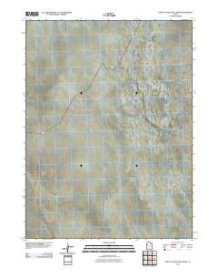 East of Gold Hill Wash 2011 topographic map thumbnail
