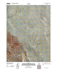Gold Hill Wash 2010 topographic map thumbnail