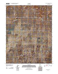 Eastland NW 2010 topographic map thumbnail