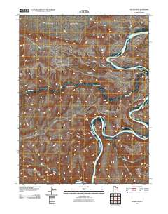 Duches Hole 2011 topographic map thumbnail
