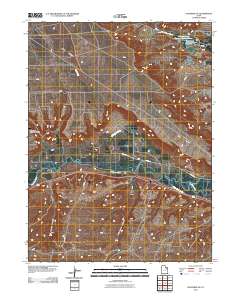 Duchesne NE 2011 topographic map thumbnail
