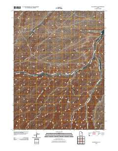 Duchesne SE 2010 topographic map thumbnail