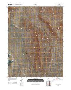 Foote Range 2011 topographic map thumbnail