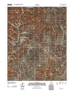 Glendale 2010 topographic map thumbnail