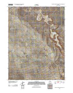 Dugway Proving Ground SE 2010 topographic map thumbnail