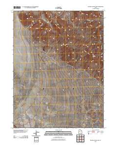 Dugway Range NW 2011 topographic map thumbnail