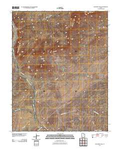 Eightmile Pass 2011 topographic map thumbnail