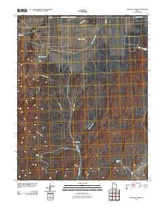 Eightmile Spring 2011 topographic map thumbnail
