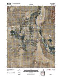 Gandy 2010 topographic map thumbnail