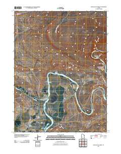 Dinosaur Quarry 2011 topographic map thumbnail