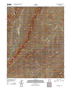 Garnet Ridge 2011 topographic map thumbnail