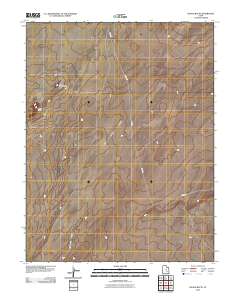 Gilson Butte 2010 topographic map thumbnail