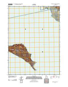 Fremont Island 2011 topographic map thumbnail