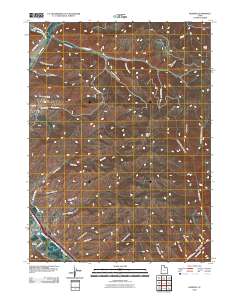 Henefer 2010 topographic map thumbnail