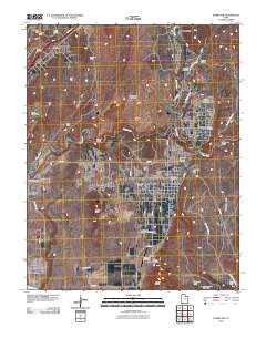 Hurricane 2011 topographic map thumbnail