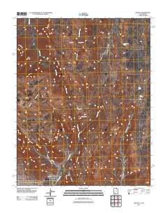 Hildale 2011 topographic map thumbnail